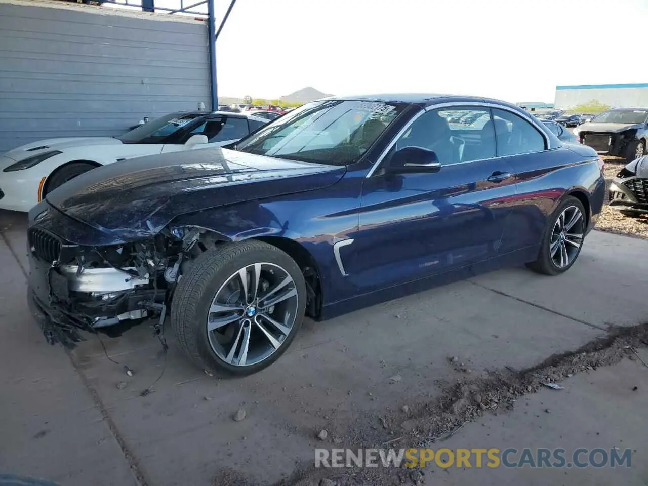 1 Photograph of a damaged car WBA4Z1C07L5R02349 BMW 4 SERIES 2020