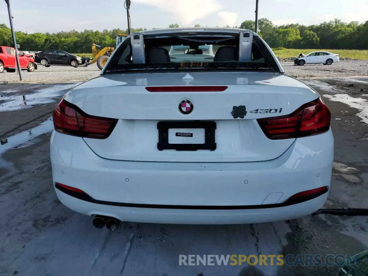 6 Photograph of a damaged car WBA4Z1C08L5N49393 BMW 4 SERIES 2020