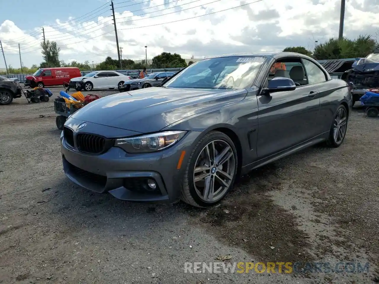 2 Photograph of a damaged car WBA4Z1C09L5S15048 BMW 4 SERIES 2020