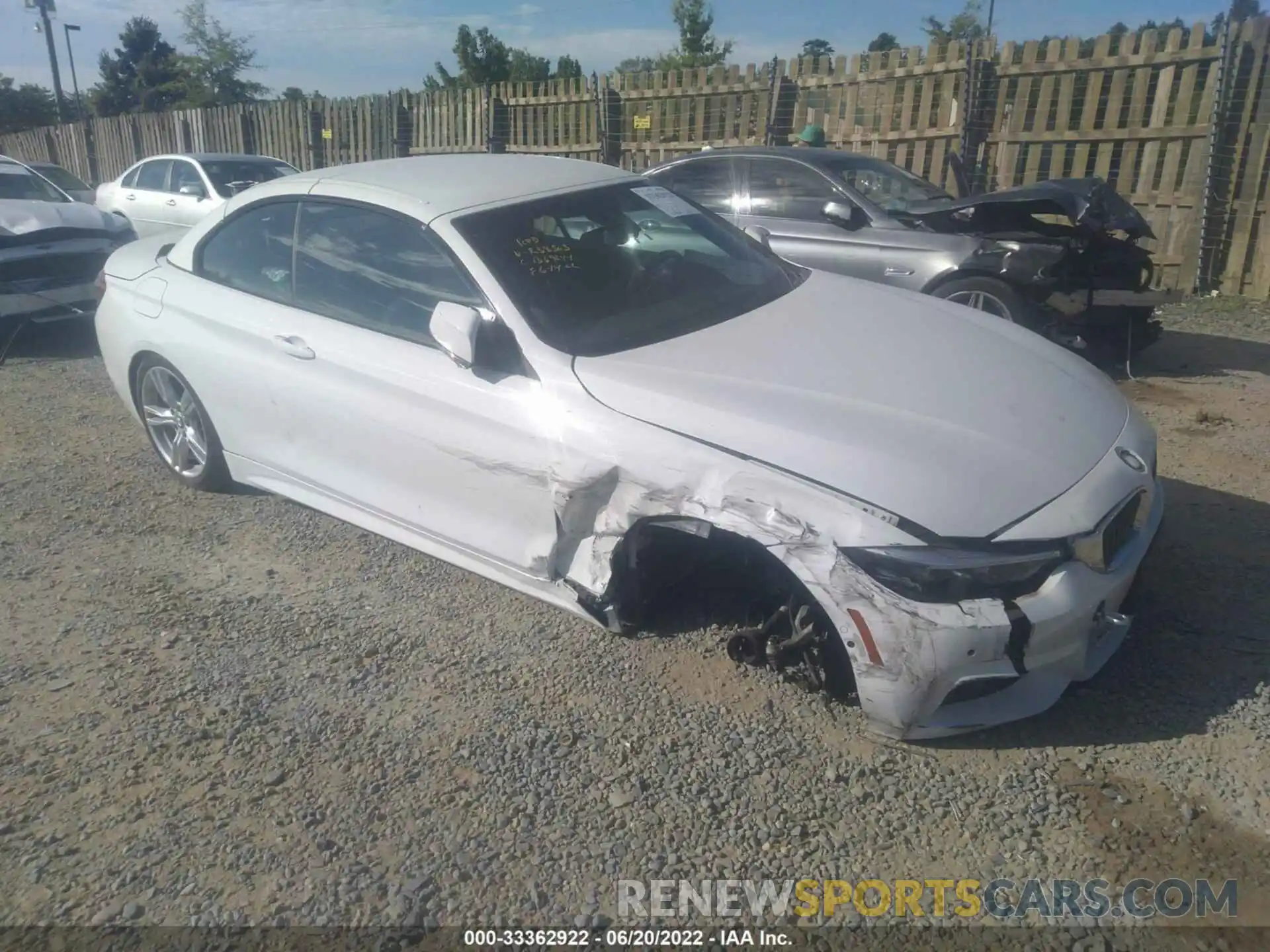 1 Photograph of a damaged car WBA4Z3C01L5R38503 BMW 4 SERIES 2020