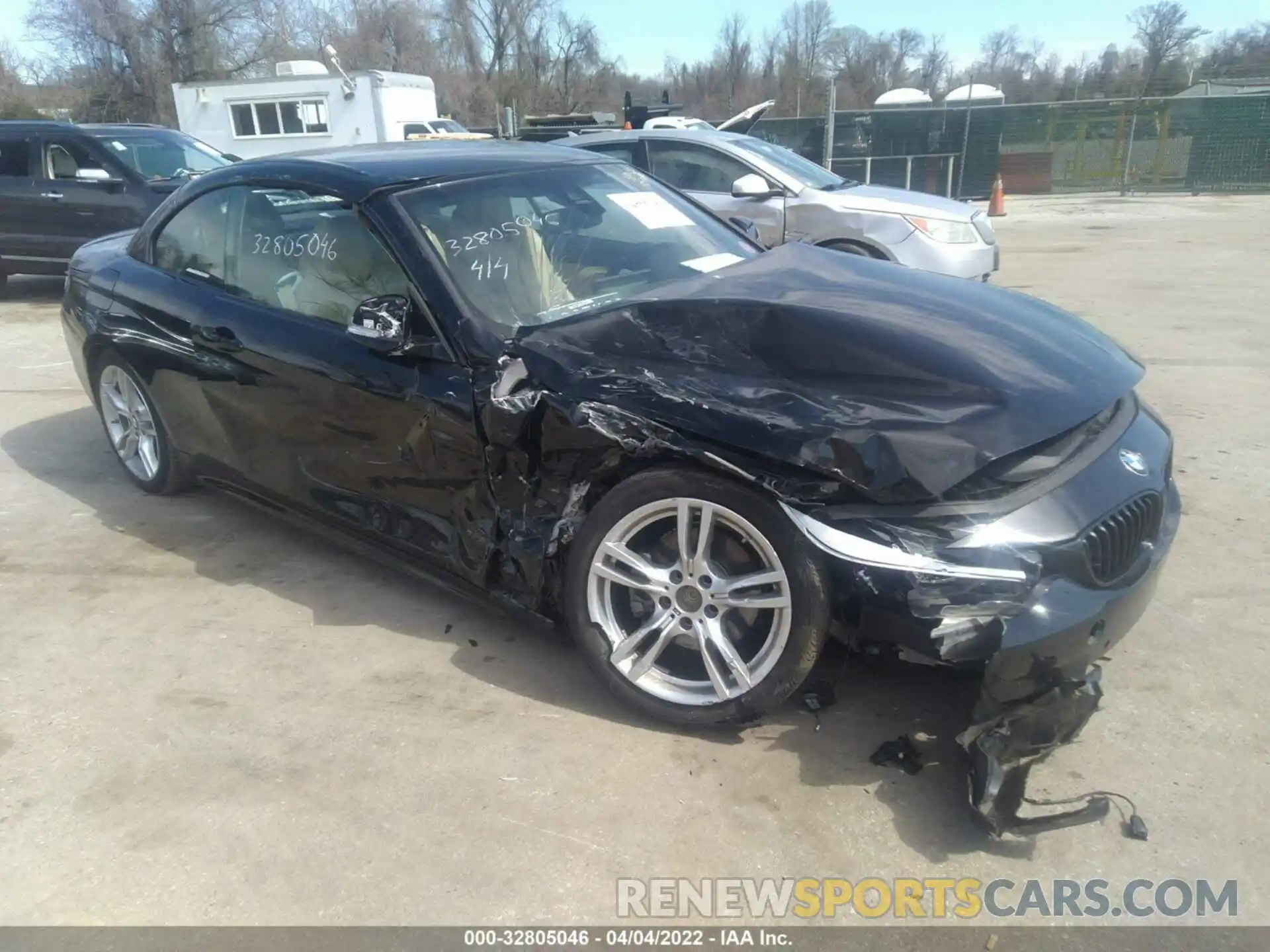 1 Photograph of a damaged car WBA4Z3C05L5N75977 BMW 4 SERIES 2020