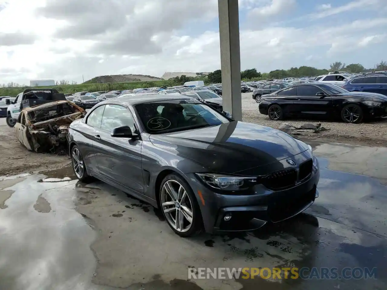 1 Photograph of a damaged car WBA4Z5C02L5N15649 BMW 4 SERIES 2020