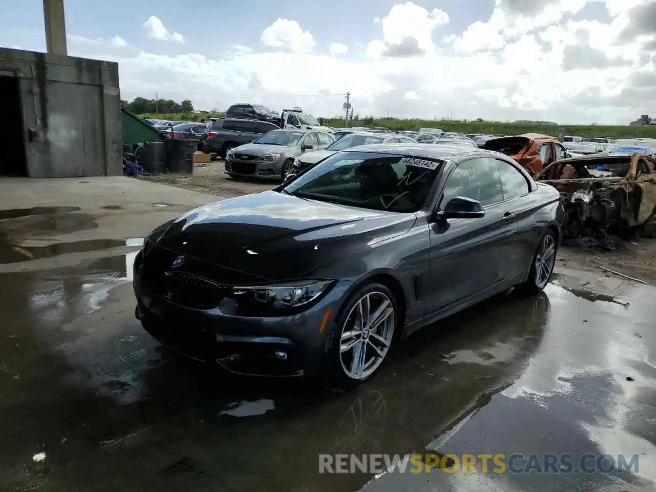 2 Photograph of a damaged car WBA4Z5C02L5N15649 BMW 4 SERIES 2020