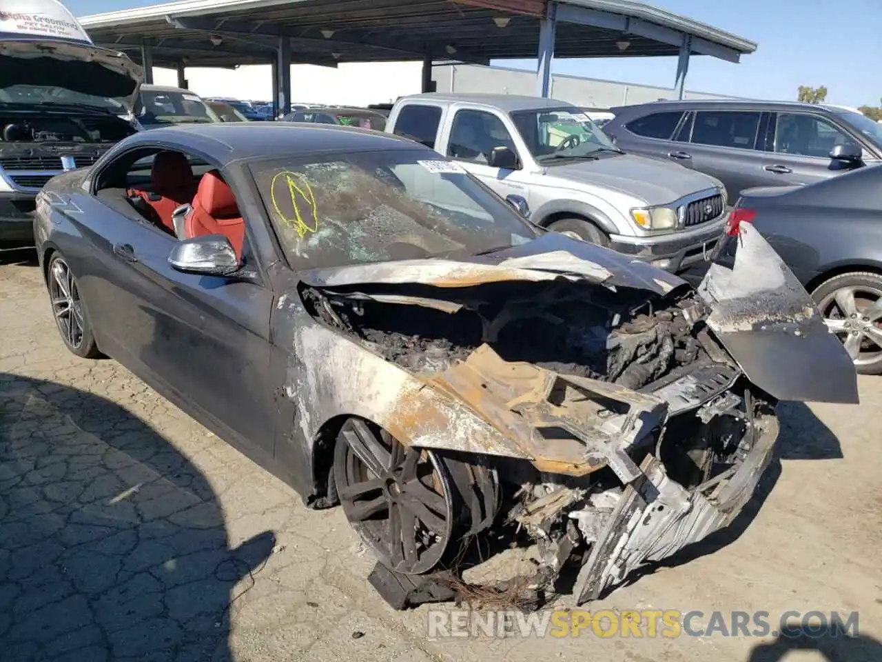 1 Photograph of a damaged car WBA4Z5C03L5P15505 BMW 4 SERIES 2020