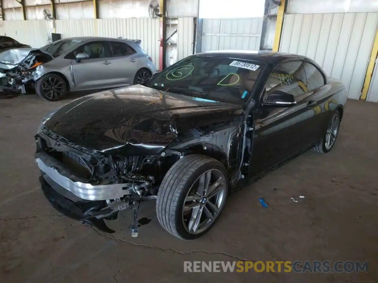 2 Photograph of a damaged car WBA4Z5C06L5N31496 BMW 4 SERIES 2020