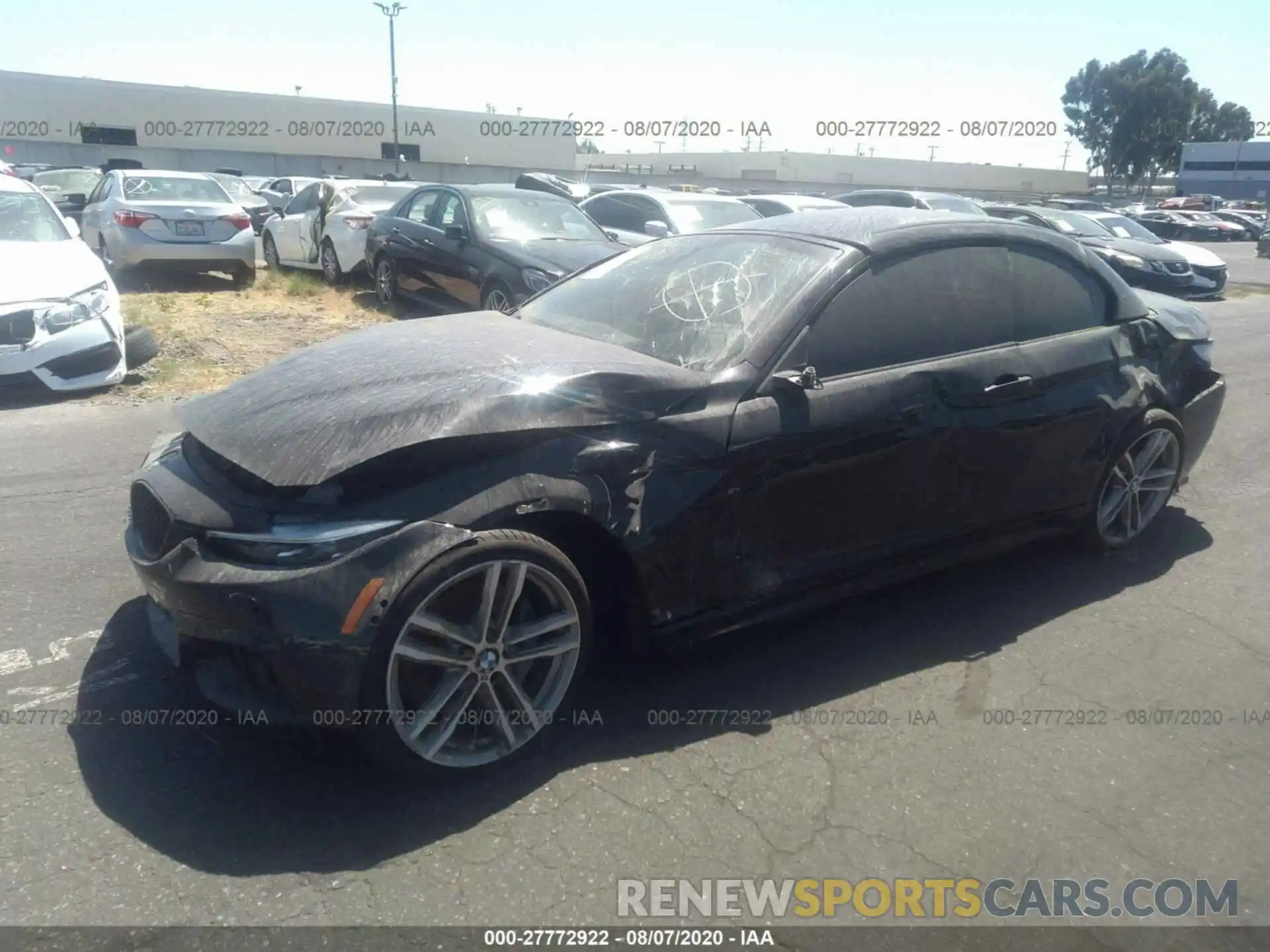 2 Photograph of a damaged car WBA4Z5C09L5N96553 BMW 4 SERIES 2020