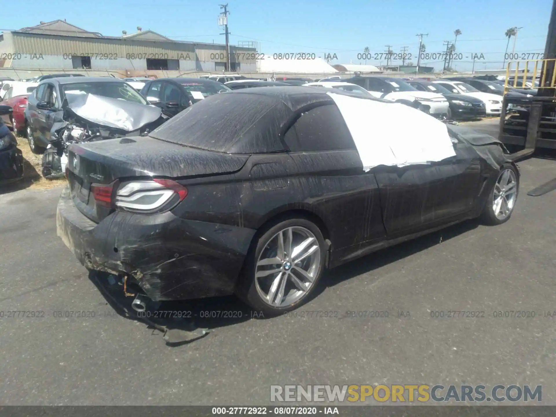 4 Photograph of a damaged car WBA4Z5C09L5N96553 BMW 4 SERIES 2020