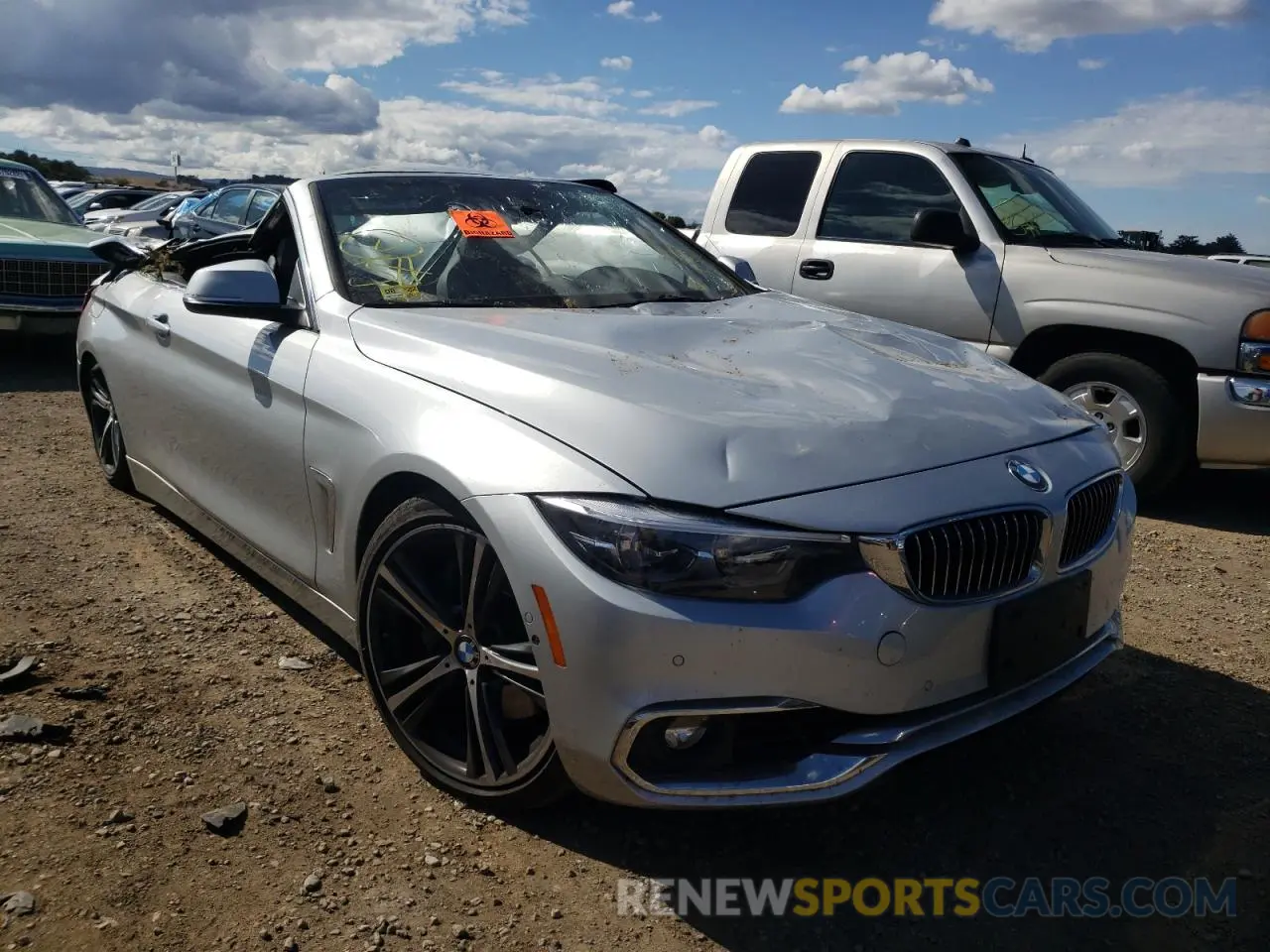 1 Photograph of a damaged car WBA4Z7C05L5N04673 BMW 4 SERIES 2020