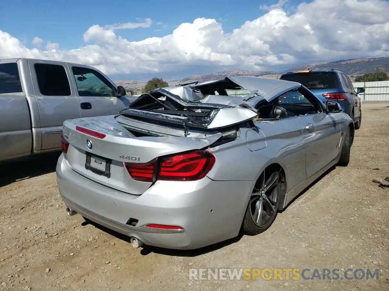 4 Photograph of a damaged car WBA4Z7C05L5N04673 BMW 4 SERIES 2020