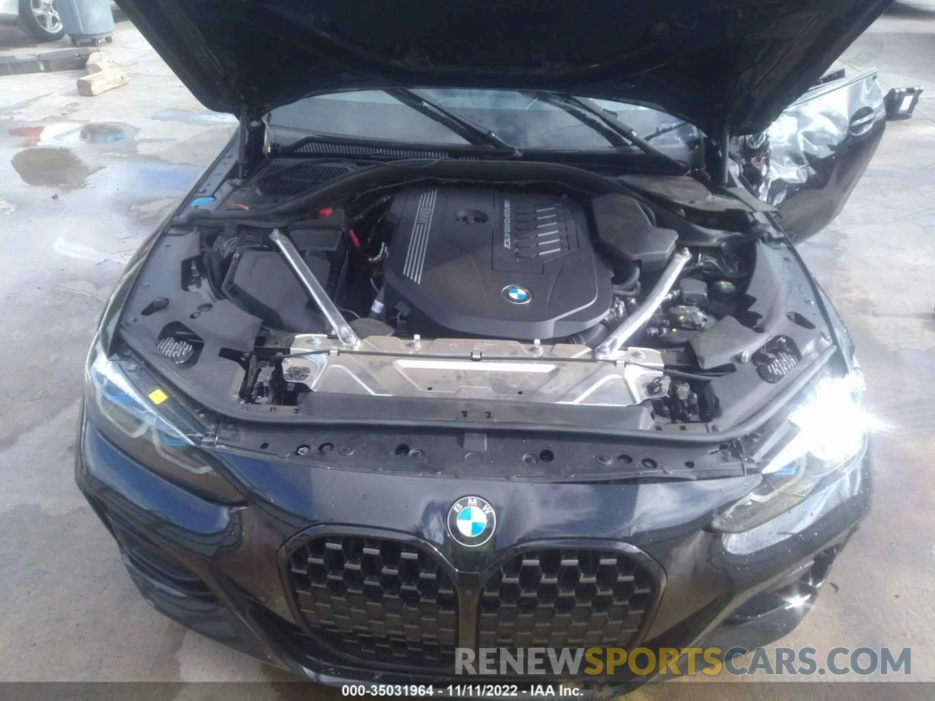 10 Photograph of a damaged car WBA13AR05MCF87837 BMW 4 SERIES 2021