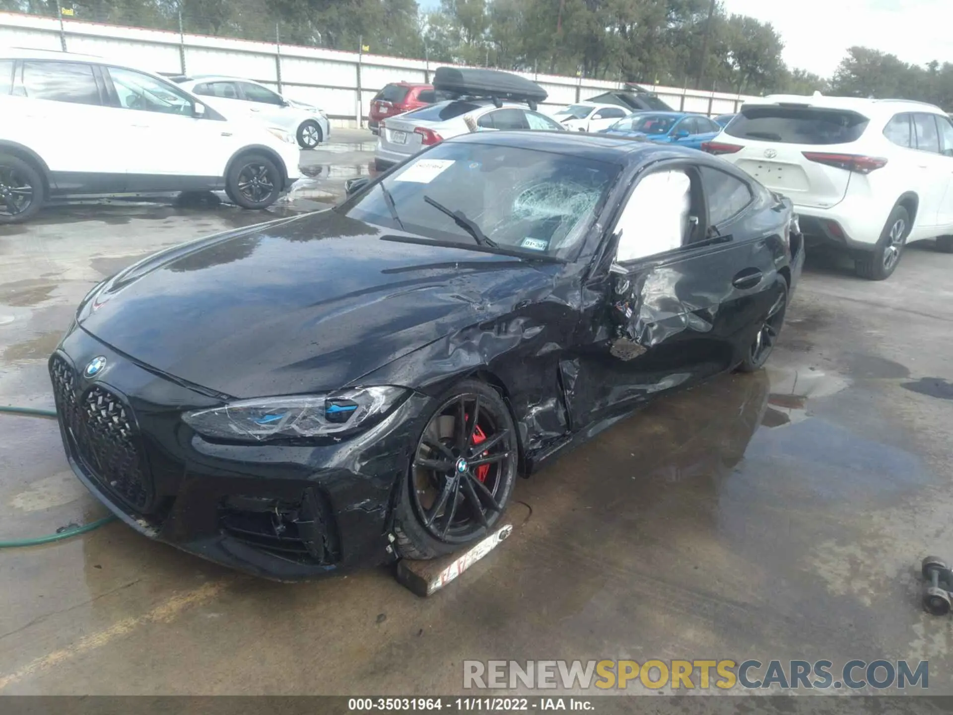 2 Photograph of a damaged car WBA13AR05MCF87837 BMW 4 SERIES 2021