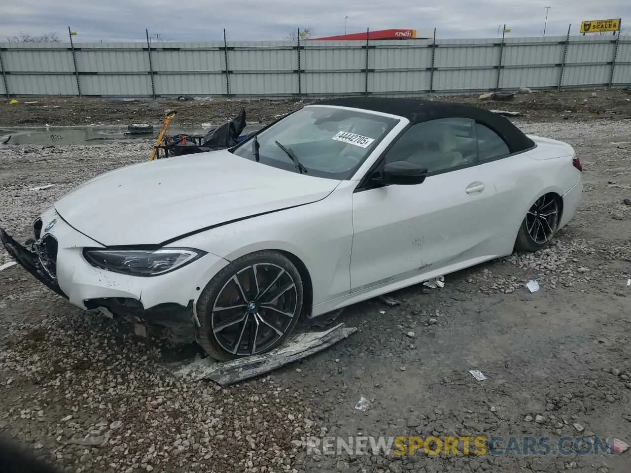 1 Photograph of a damaged car WBA23AT01MCH20784 BMW 4 SERIES 2021