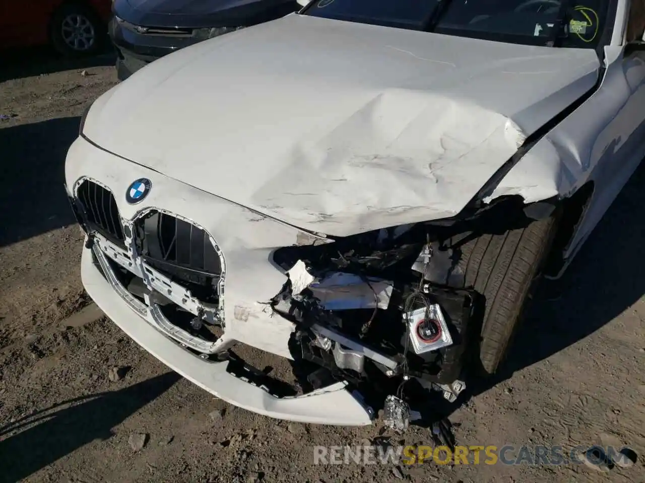 9 Photograph of a damaged car WBA23AT02MCG26381 BMW 4 SERIES 2021