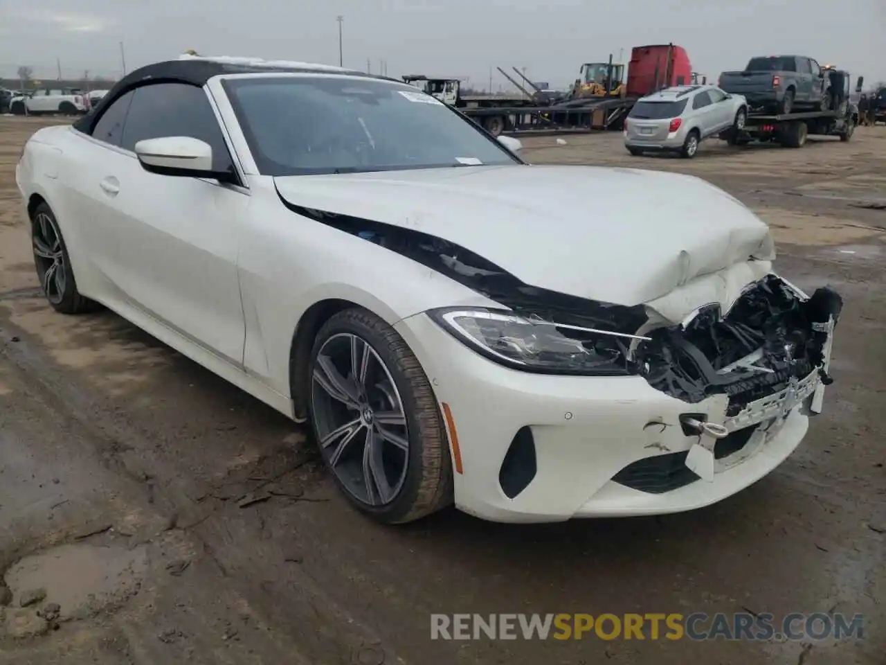 1 Photograph of a damaged car WBA23AT07MCG99827 BMW 4 SERIES 2021