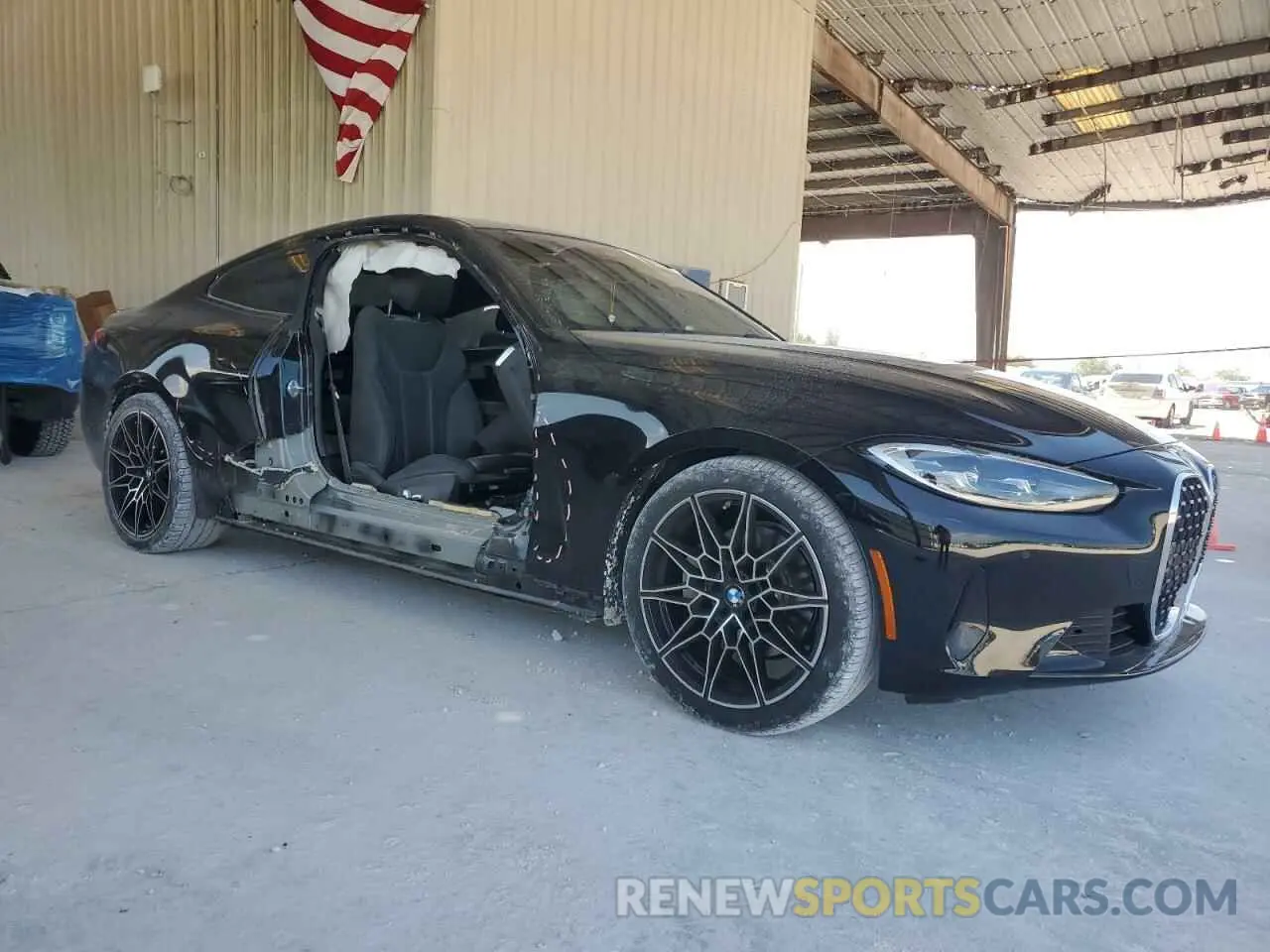 4 Photograph of a damaged car WBA53AP00MCG77112 BMW 4 SERIES 2021