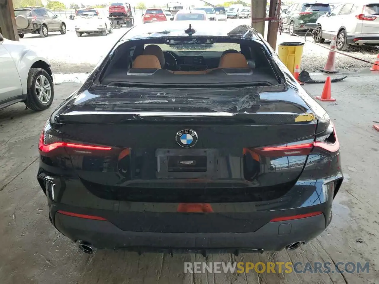 6 Photograph of a damaged car WBA53AP00MCH37163 BMW 4 SERIES 2021