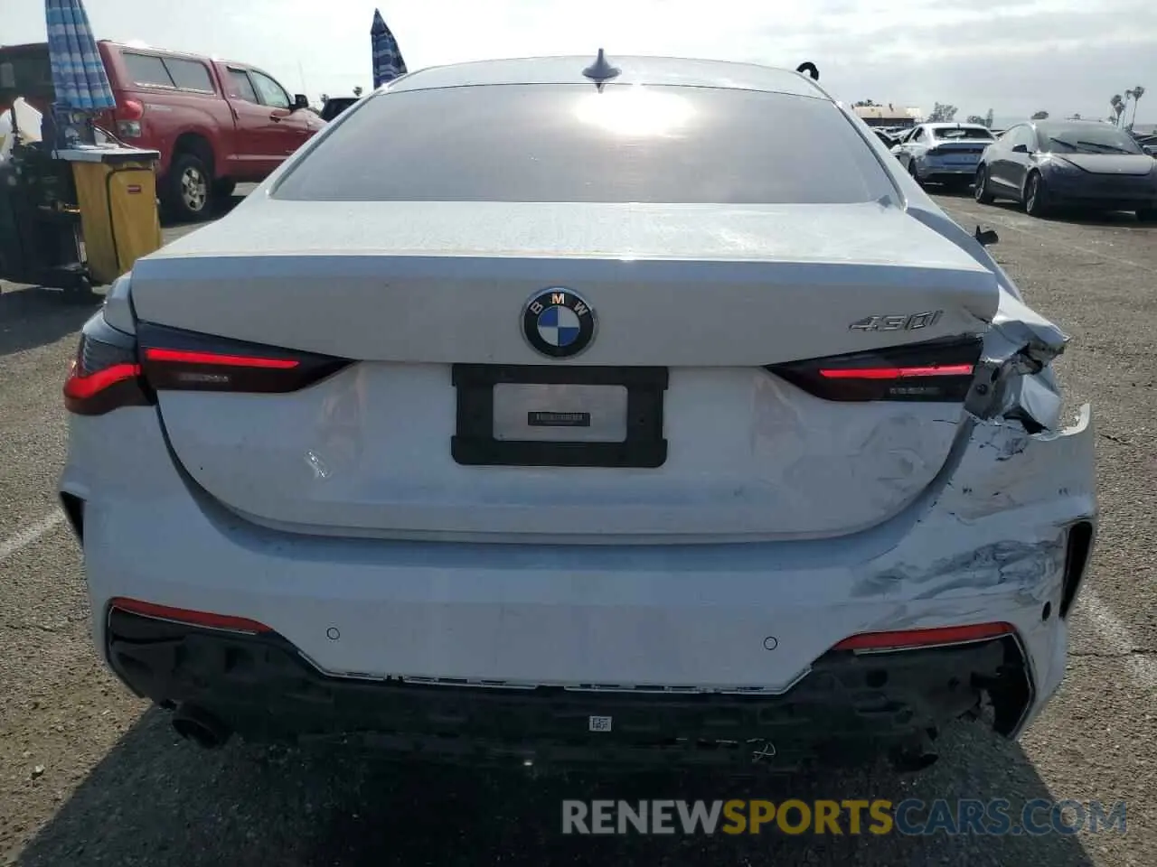 6 Photograph of a damaged car WBA53AP01MCF91307 BMW 4 SERIES 2021