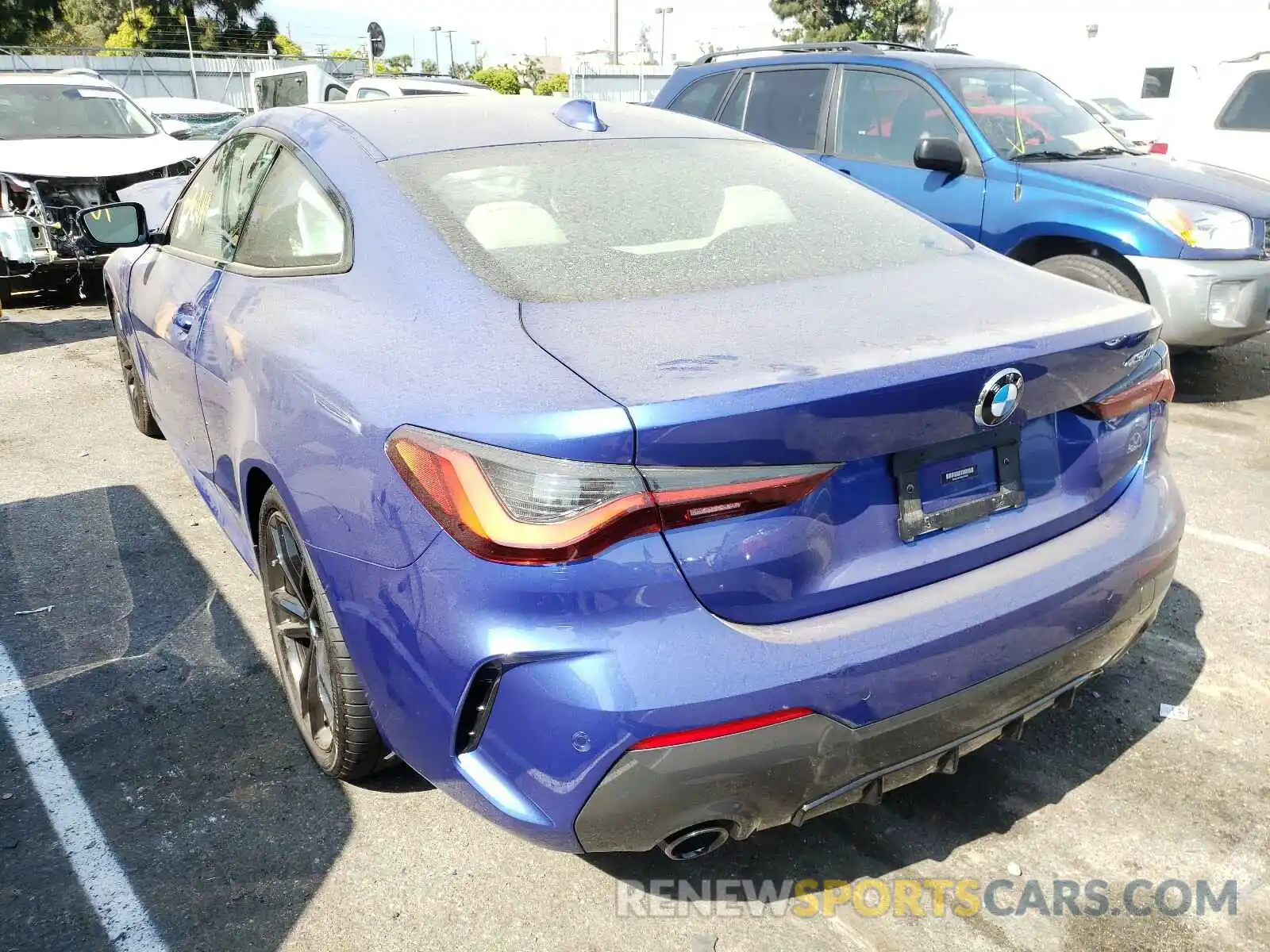 3 Photograph of a damaged car WBA53AP02MCF66867 BMW 4 SERIES 2021