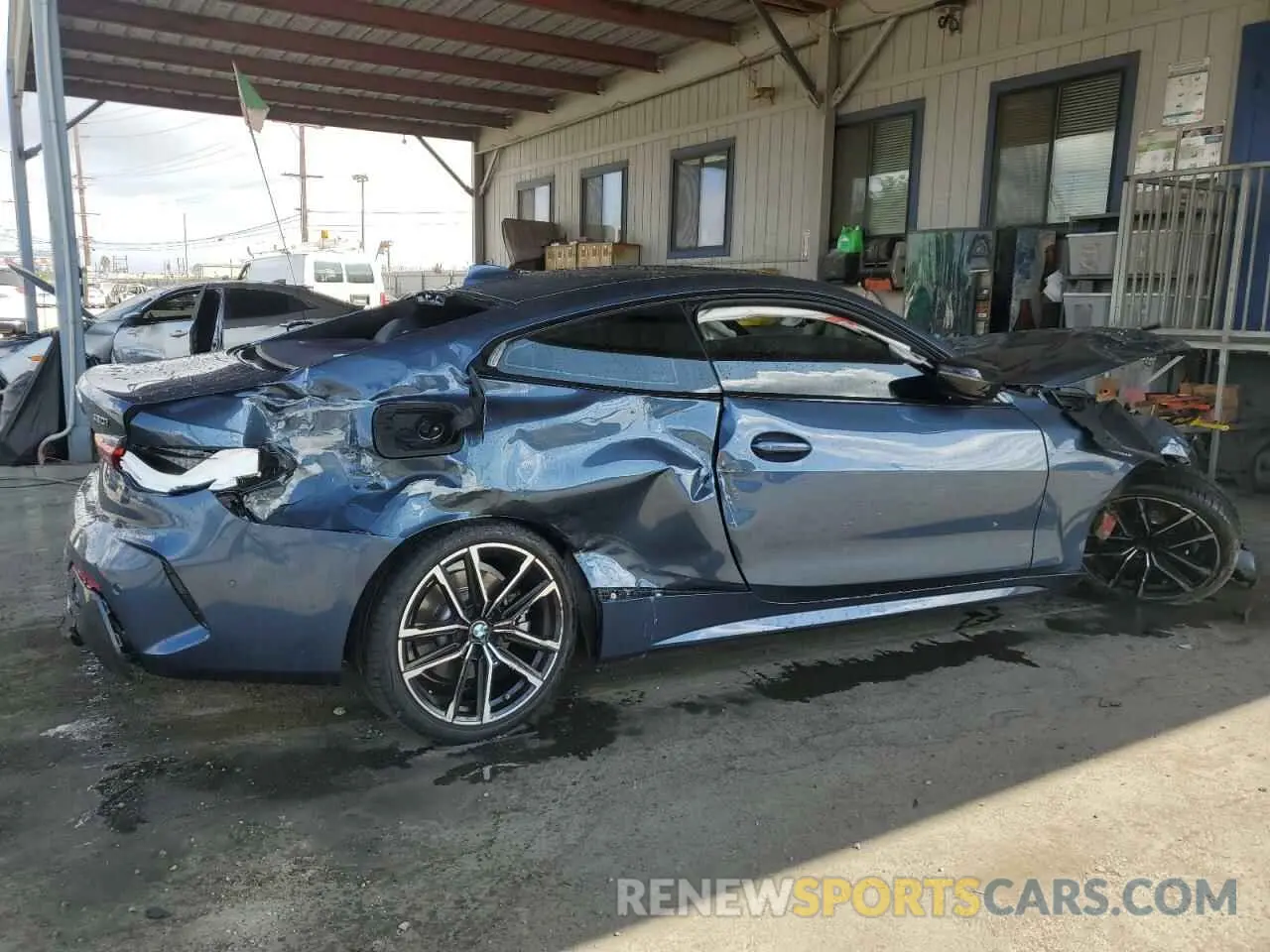 3 Photograph of a damaged car WBA53AP02MCG84367 BMW 4 SERIES 2021