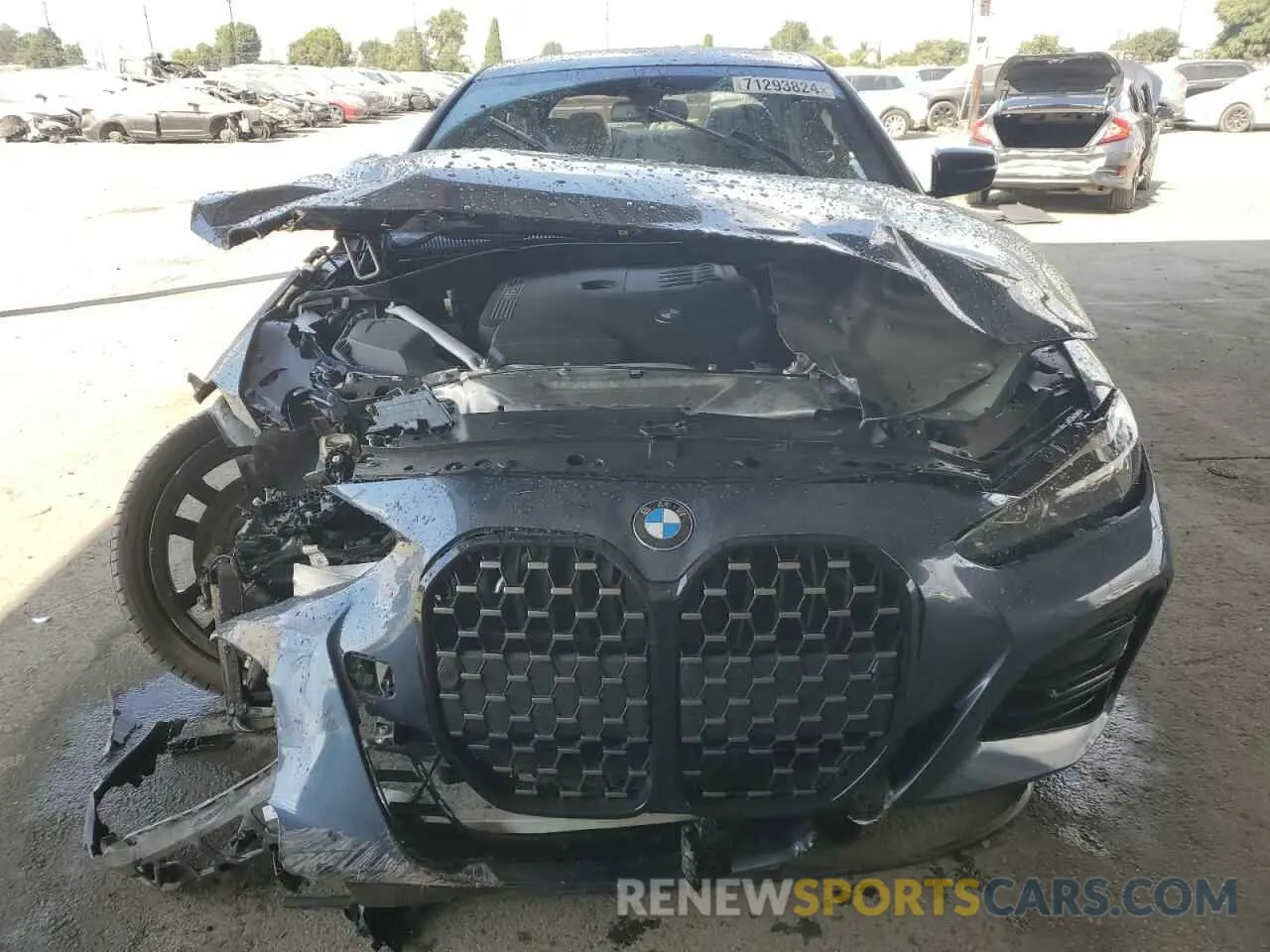 5 Photograph of a damaged car WBA53AP02MCG84367 BMW 4 SERIES 2021