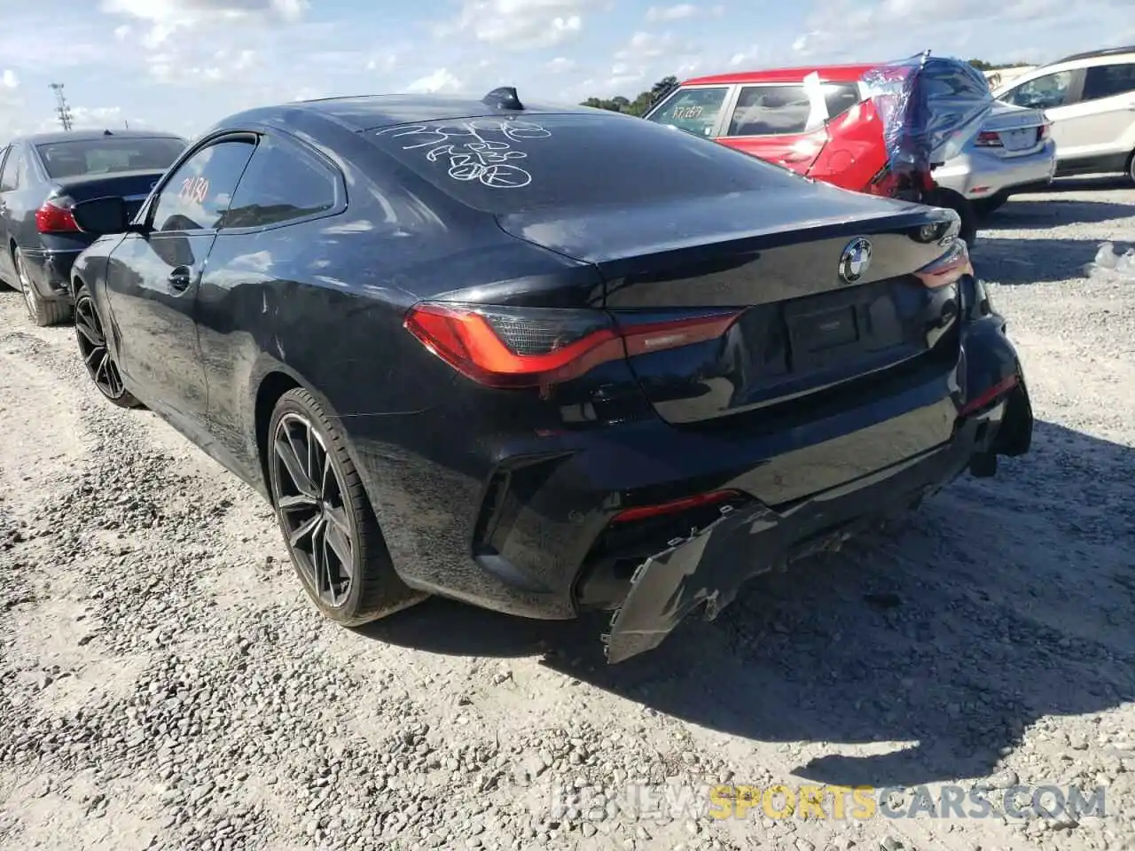 3 Photograph of a damaged car WBA53AP04MCG33498 BMW 4 SERIES 2021