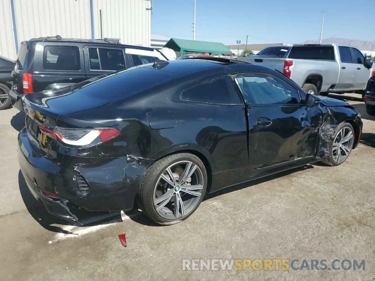3 Photograph of a damaged car WBA53AP08MCF22209 BMW 4 SERIES 2021