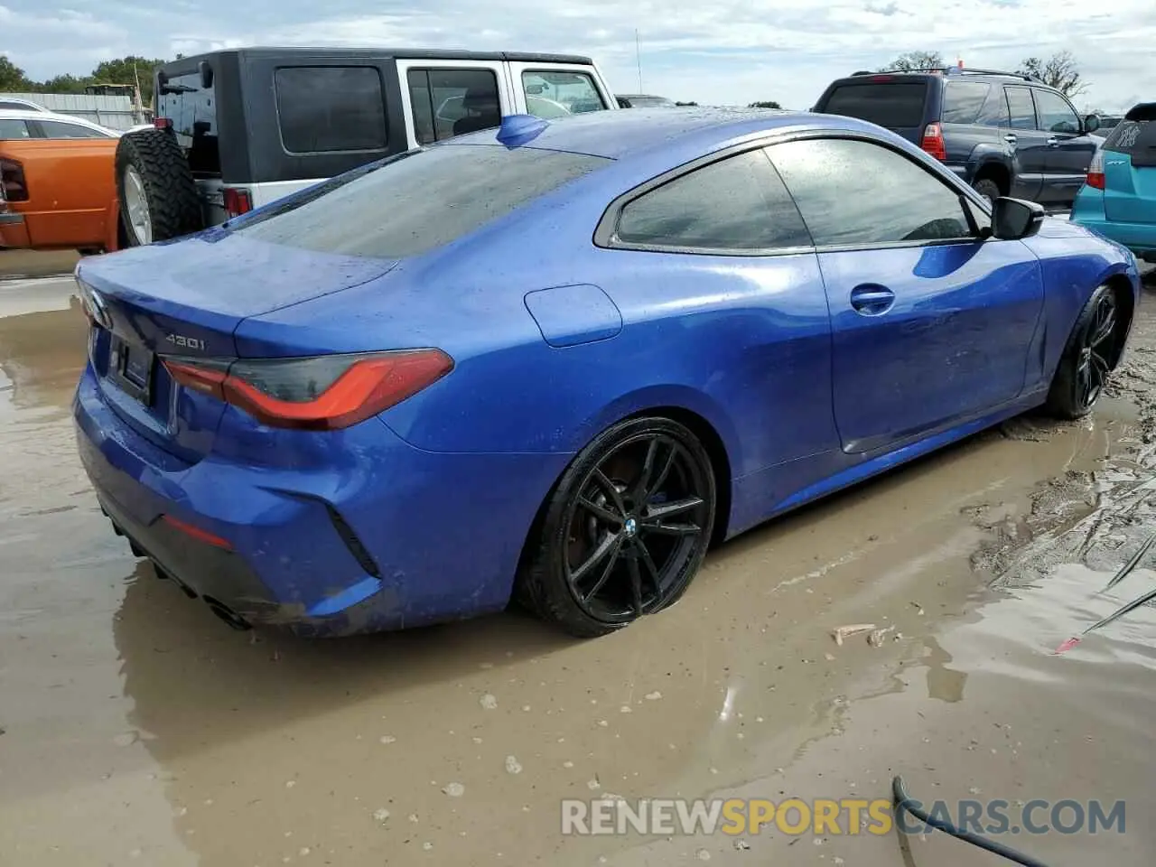 3 Photograph of a damaged car WBA53AP0XMCG52296 BMW 4 SERIES 2021