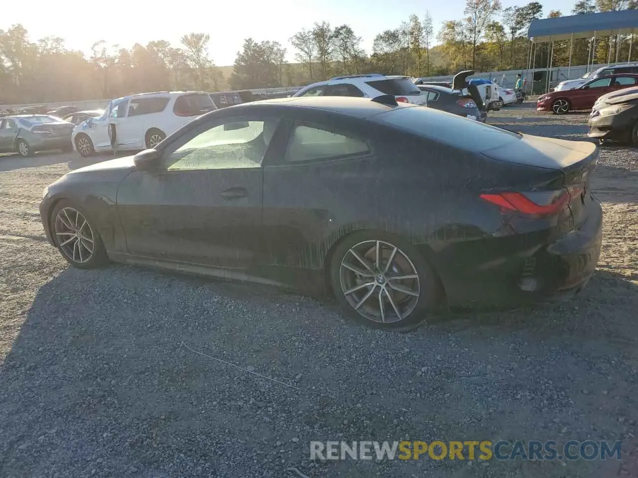 2 Photograph of a damaged car WBA73AP01MCG06722 BMW 4 SERIES 2021