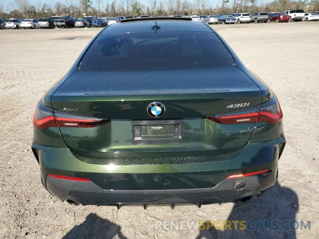6 Photograph of a damaged car WBA73AP04MCG51086 BMW 4 SERIES 2021