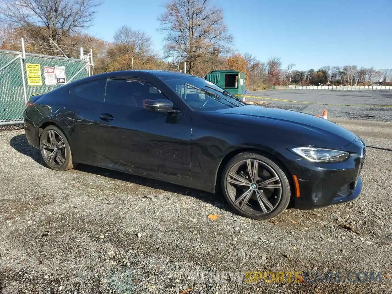 4 Photograph of a damaged car WBA73AP05MCF38926 BMW 4 SERIES 2021