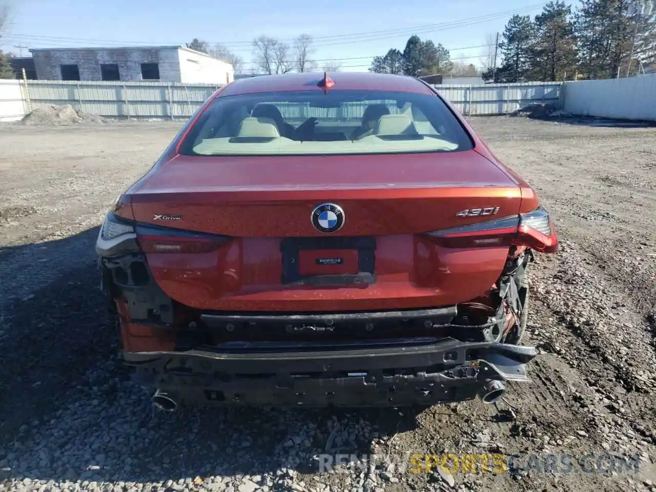 9 Photograph of a damaged car WBA73AP06MCG50974 BMW 4 SERIES 2021