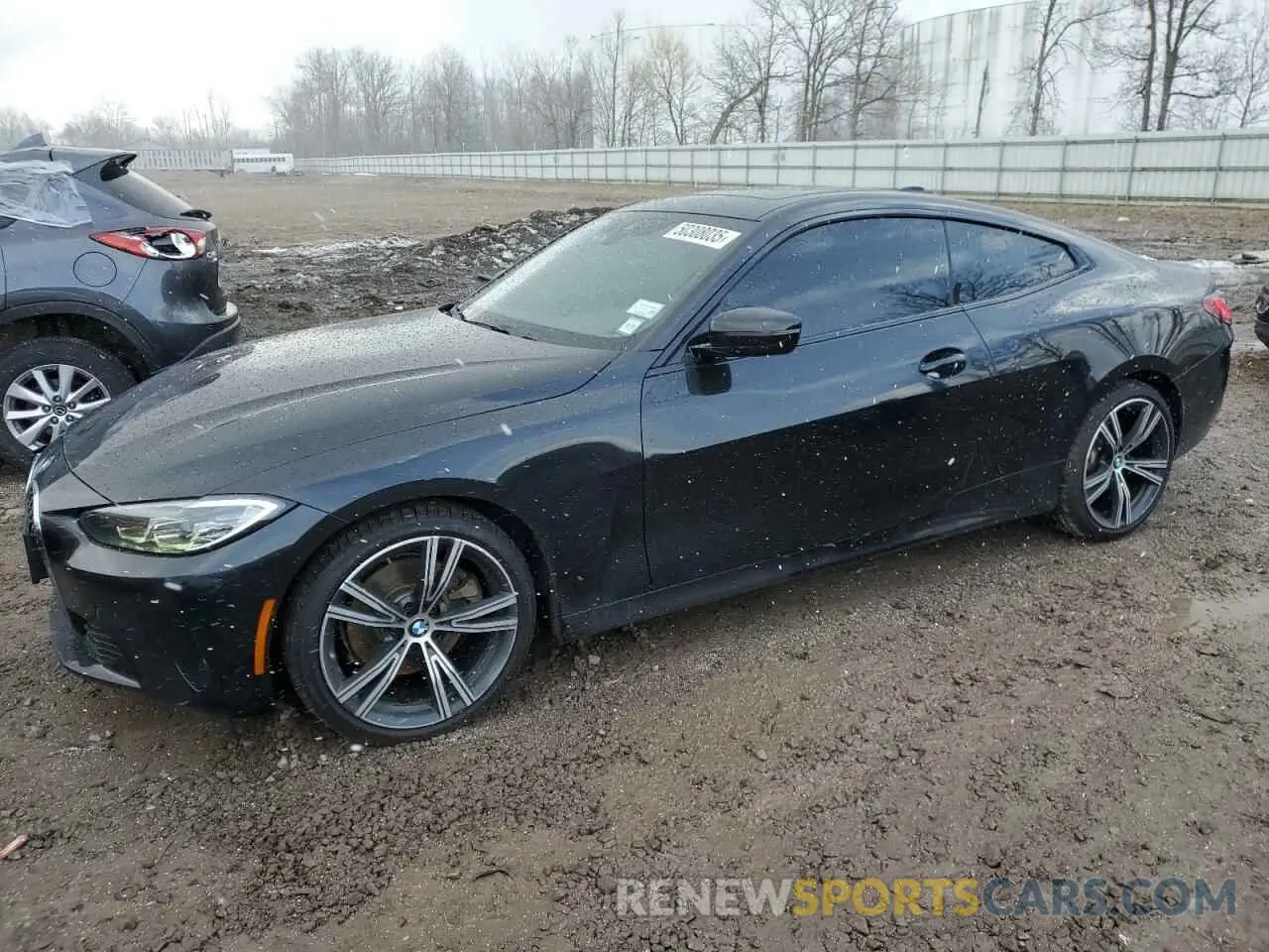 1 Photograph of a damaged car WBA73AP08MCF20694 BMW 4 SERIES 2021