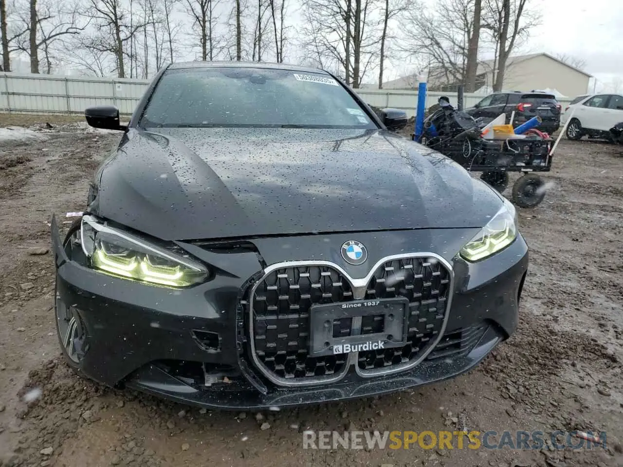 5 Photograph of a damaged car WBA73AP08MCF20694 BMW 4 SERIES 2021