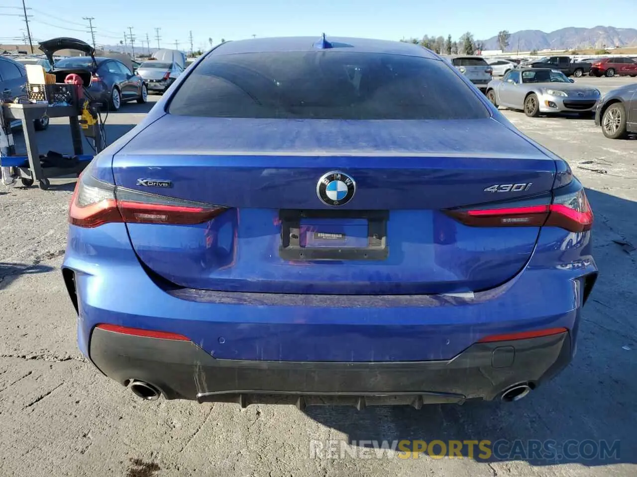 6 Photograph of a damaged car WBA73AP08MCG60373 BMW 4 SERIES 2021