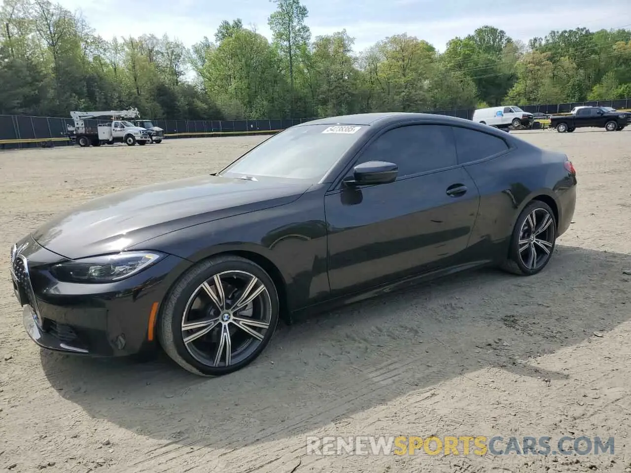 1 Photograph of a damaged car WBA73AP08MCG93941 BMW 4 SERIES 2021