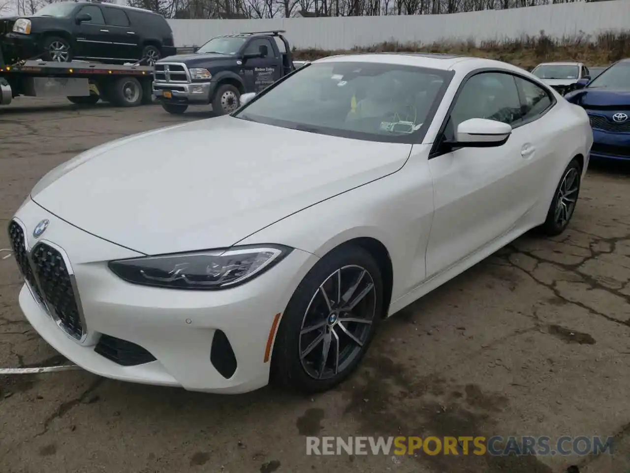 2 Photograph of a damaged car WBA73AP09MCG08007 BMW 4 SERIES 2021