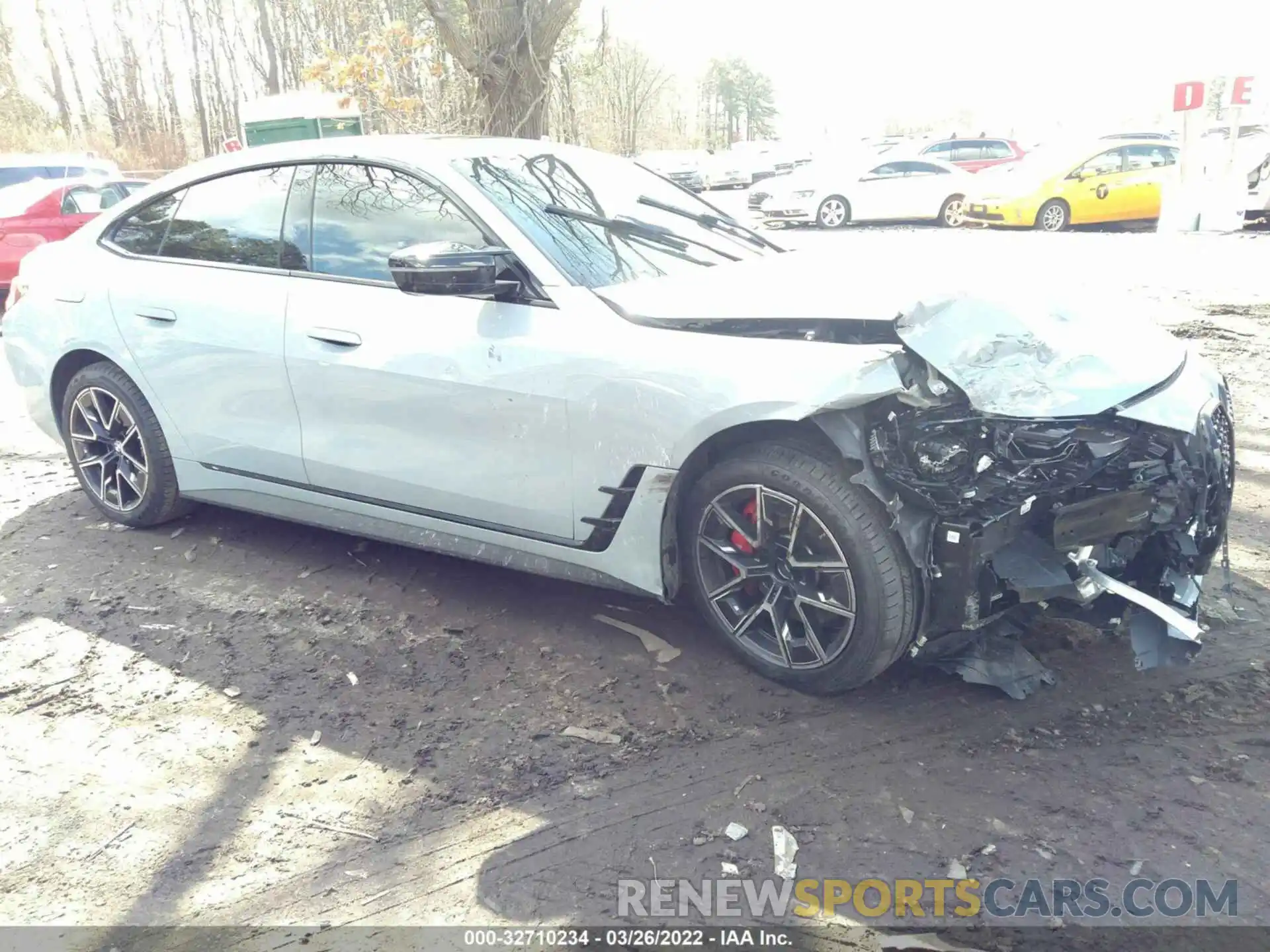 1 Photograph of a damaged car WBA13AW06NFL98034 BMW 4 SERIES 2022