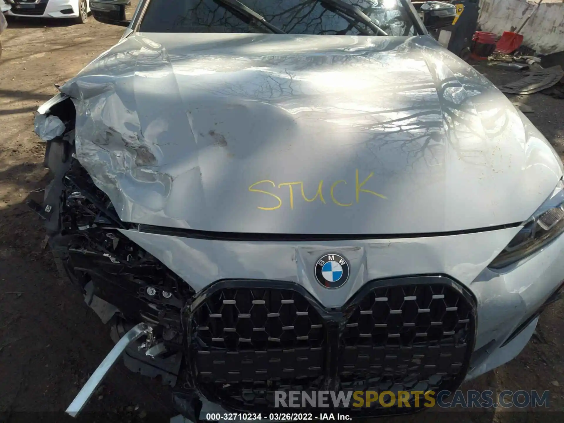 10 Photograph of a damaged car WBA13AW06NFL98034 BMW 4 SERIES 2022