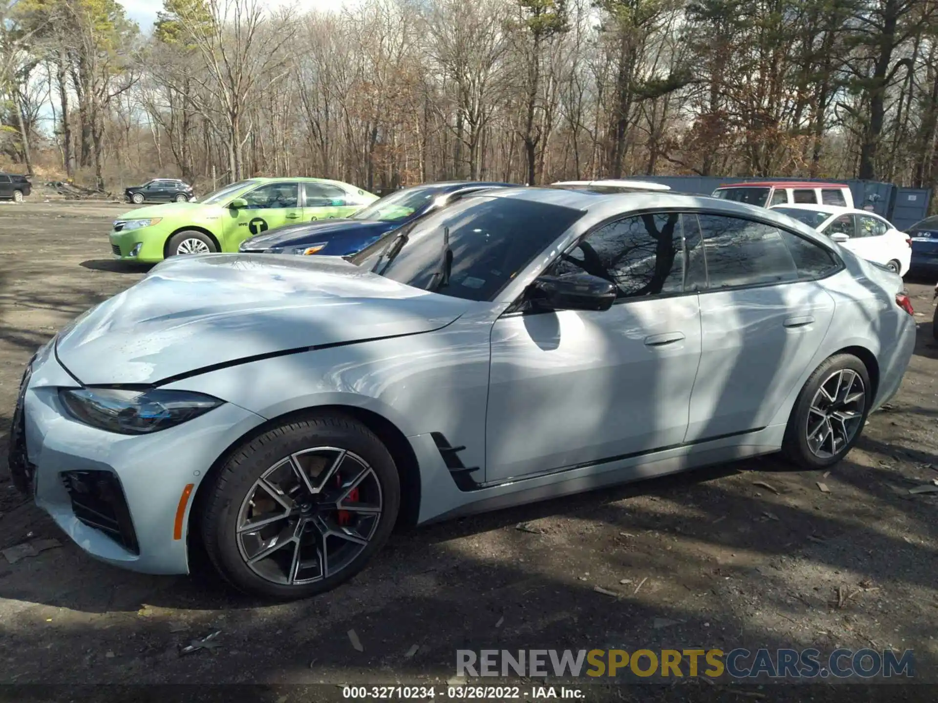 2 Photograph of a damaged car WBA13AW06NFL98034 BMW 4 SERIES 2022