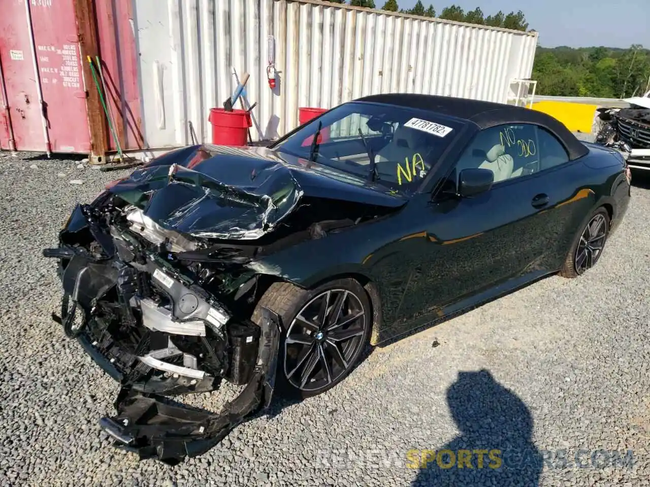 2 Photograph of a damaged car WBA23AT03NCH71494 BMW 4 SERIES 2022