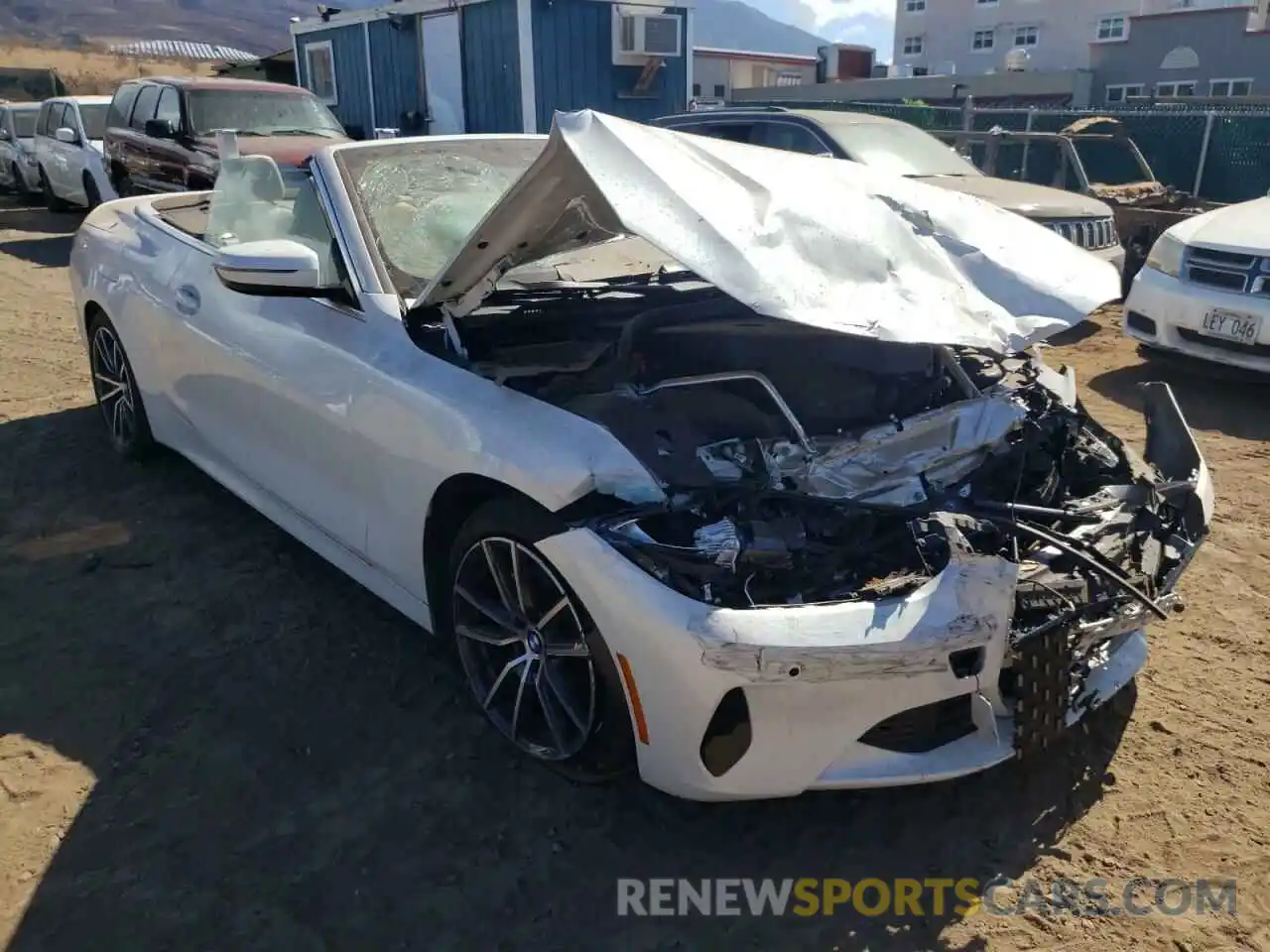 4 Photograph of a damaged car WBA43AT04NCJ02267 BMW 4 SERIES 2022