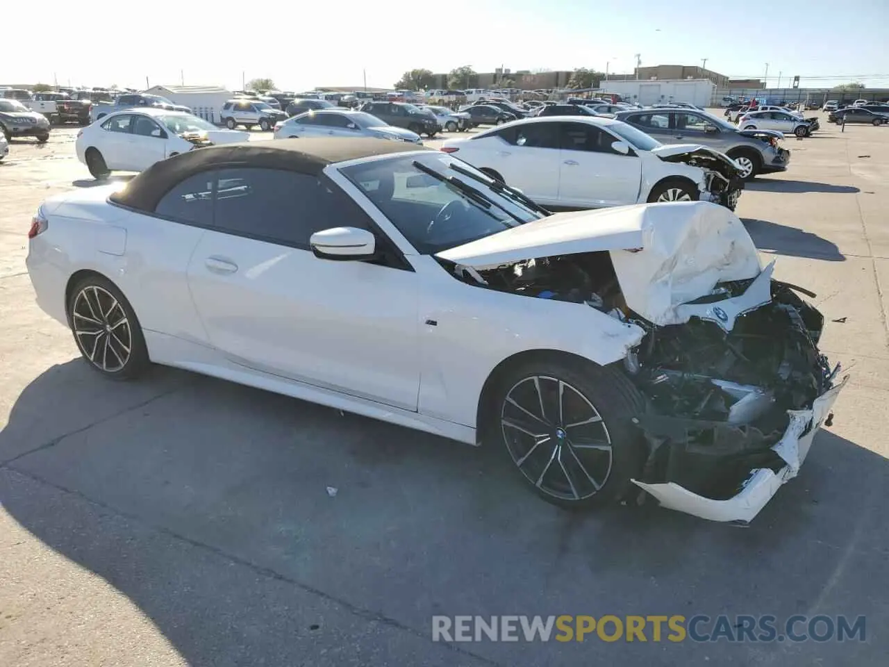 4 Photograph of a damaged car WBA43AT05NCK84528 BMW 4 SERIES 2022