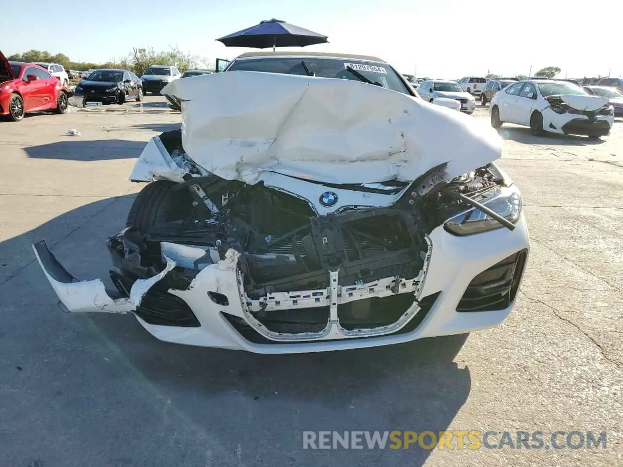 5 Photograph of a damaged car WBA43AT05NCK84528 BMW 4 SERIES 2022