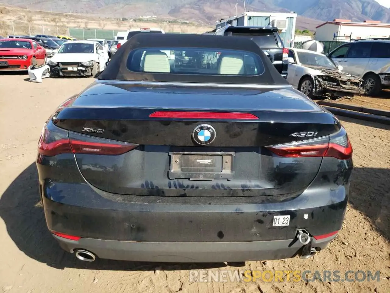 6 Photograph of a damaged car WBA43AT07NCJ02232 BMW 4 SERIES 2022