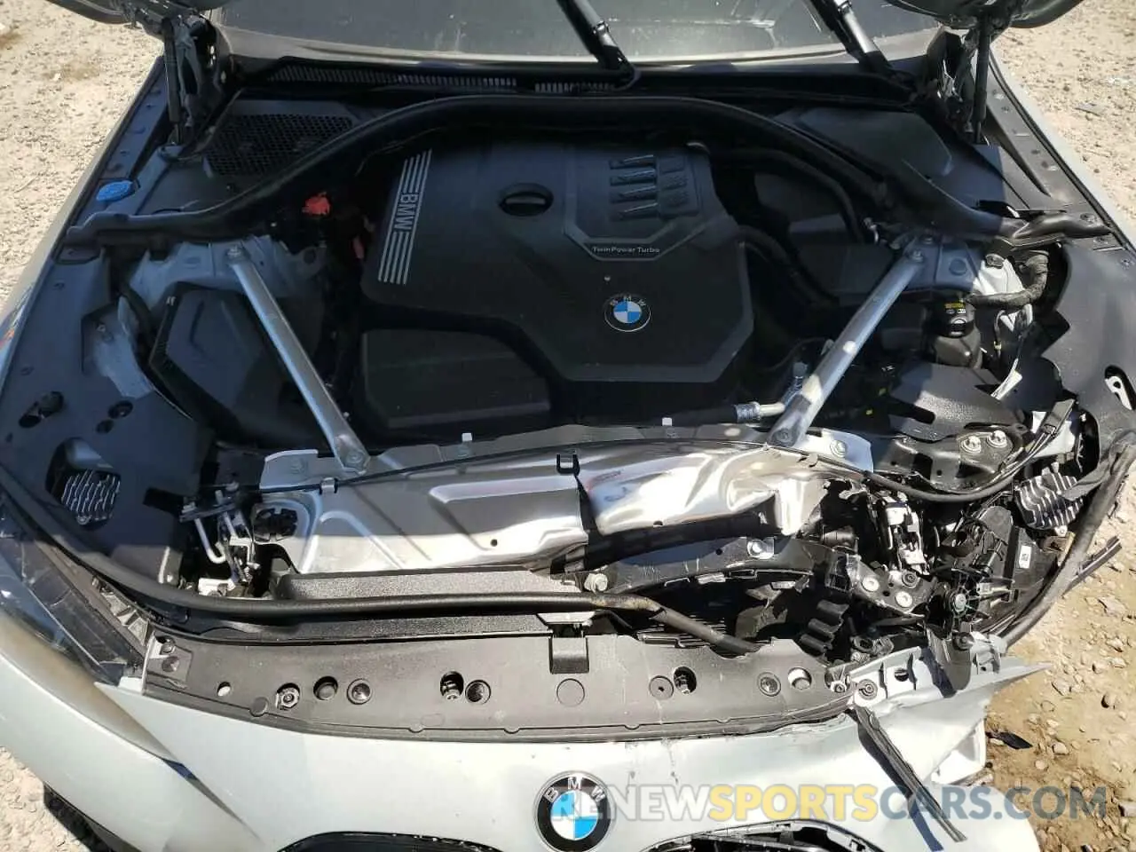 11 Photograph of a damaged car WBA43AT07NCJ20732 BMW 4 SERIES 2022