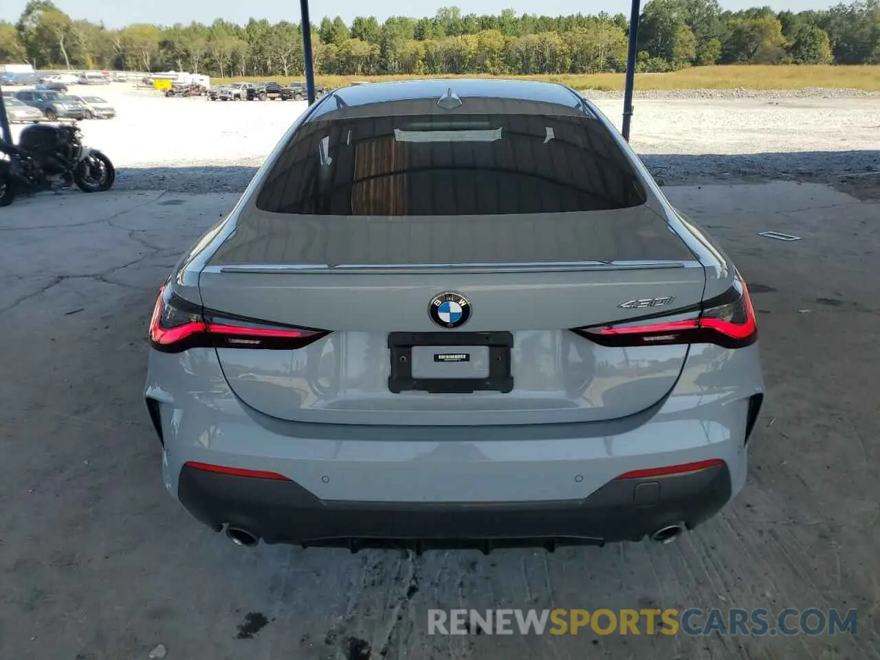 6 Photograph of a damaged car WBA53AP02NCK07114 BMW 4 SERIES 2022