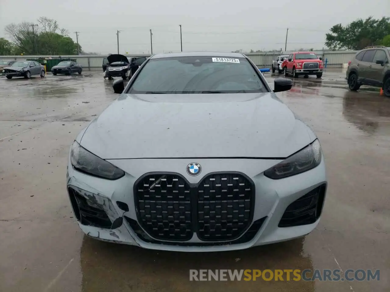 5 Photograph of a damaged car WBA53AP03NCJ08219 BMW 4 SERIES 2022