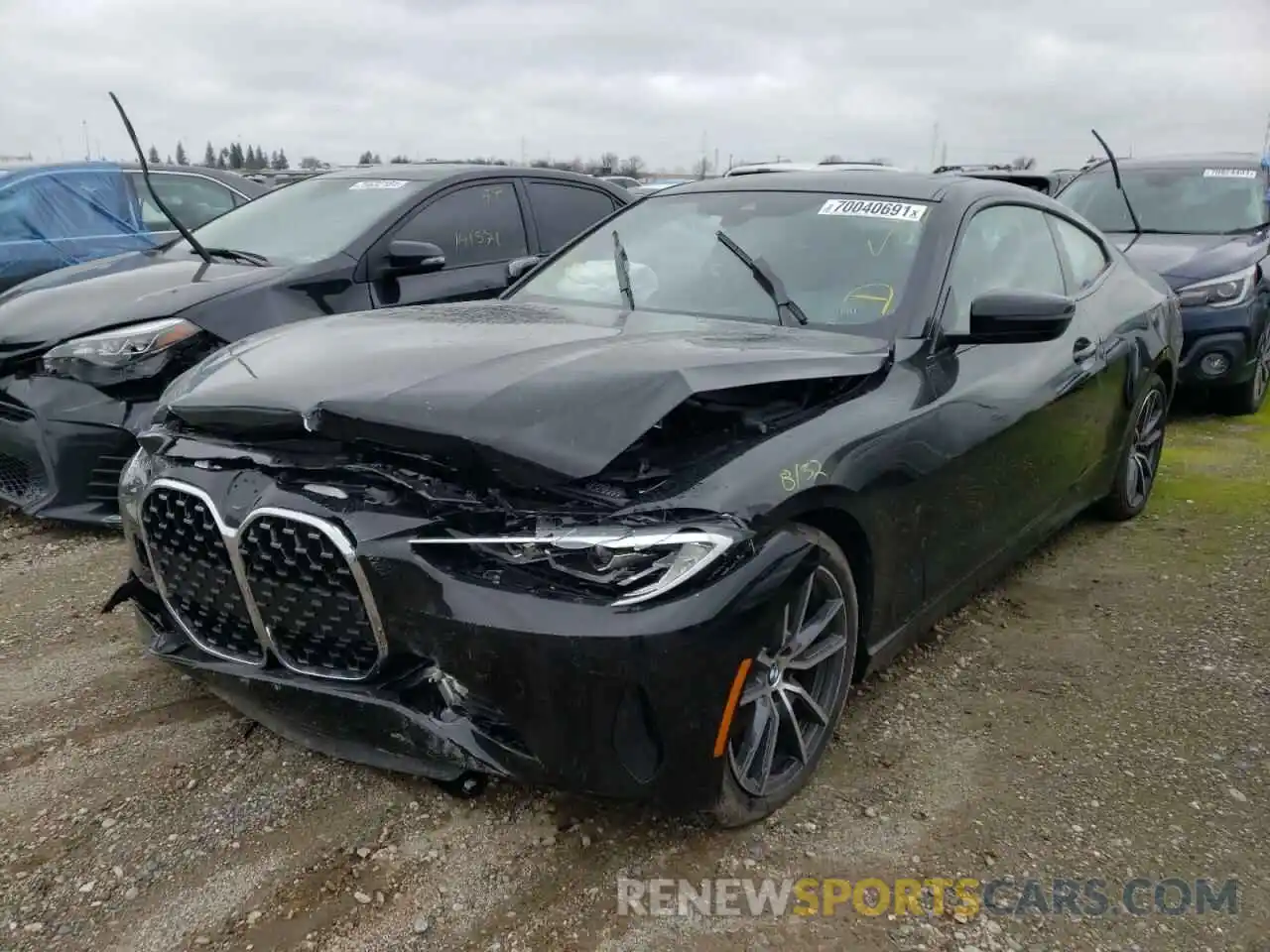 2 Photograph of a damaged car WBA53AP04NCJ04535 BMW 4 SERIES 2022