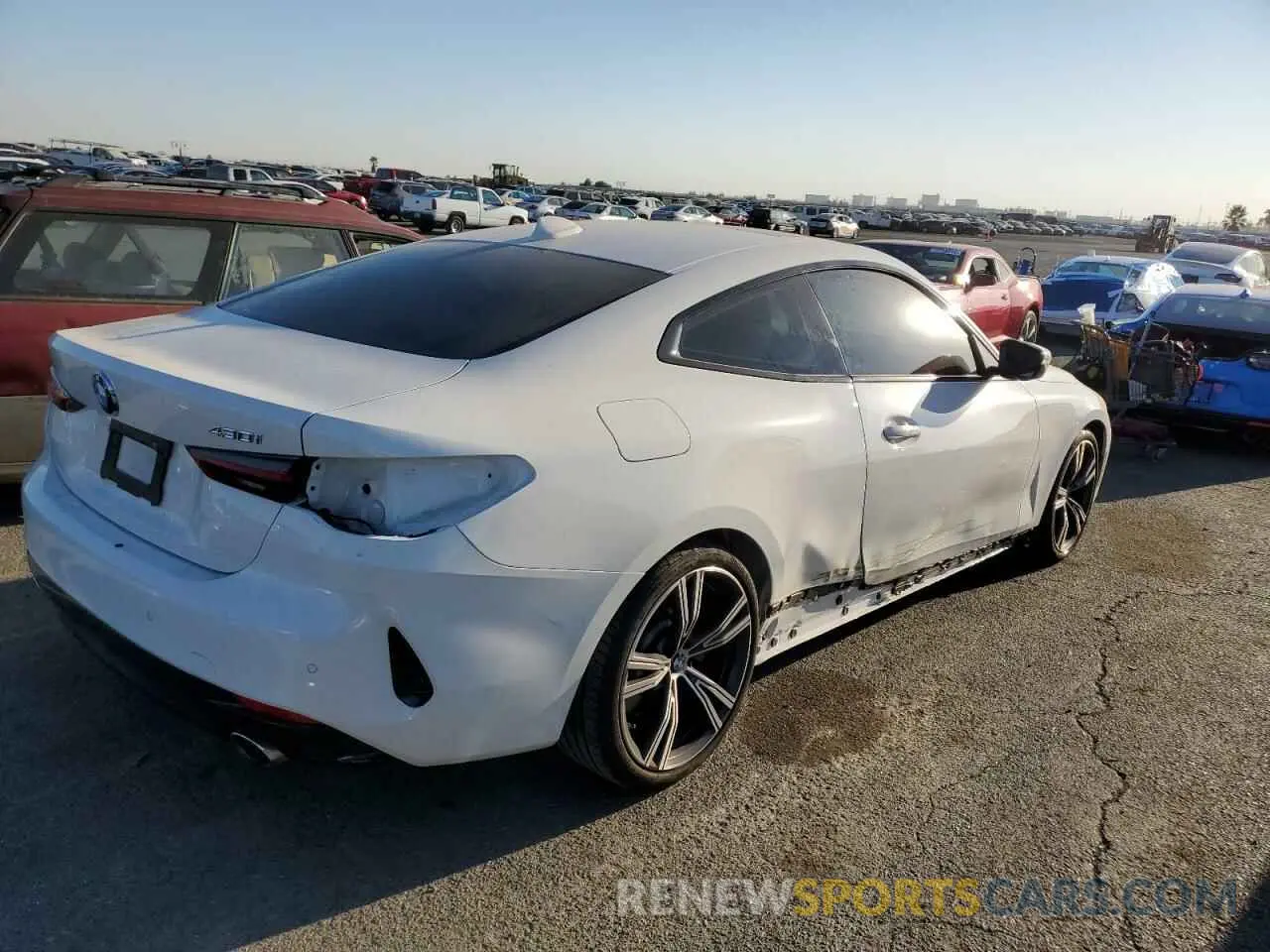 3 Photograph of a damaged car WBA53AP04NCJ27118 BMW 4 SERIES 2022