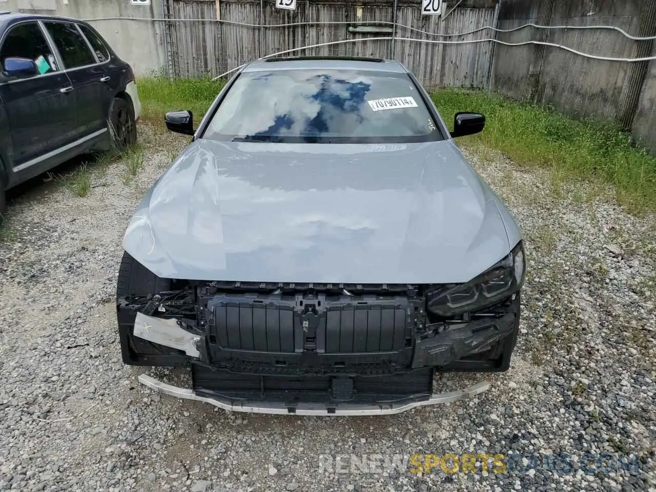 5 Photograph of a damaged car WBA53AP05NCJ51864 BMW 4 SERIES 2022